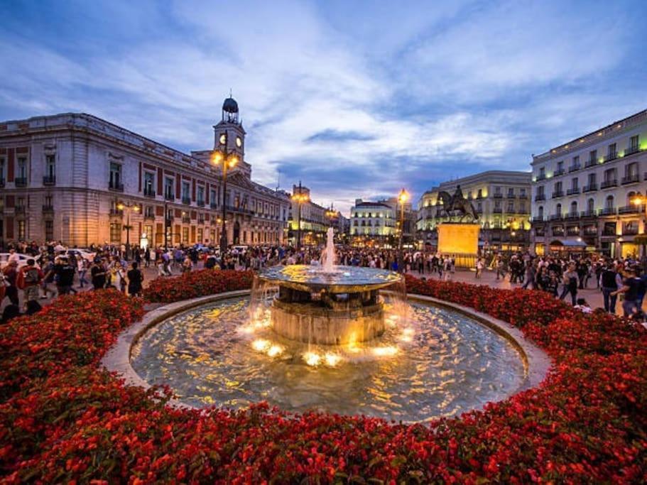 ºmy Citycentre Sol Wifi Ac Smarttvº Madrid Eksteriør bilde