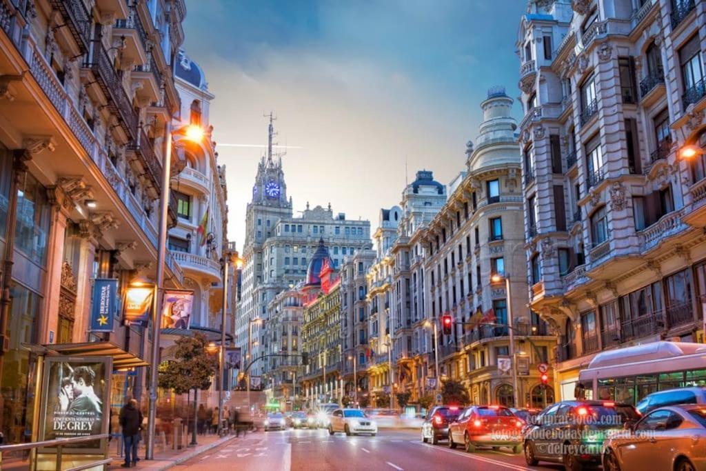 ºmy Citycentre Sol Wifi Ac Smarttvº Madrid Eksteriør bilde